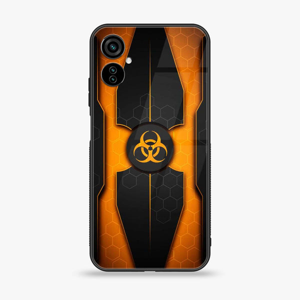 Tecno Camon 19 Neo Biohazard Sign Design 2 - Premium Printed Glass soft Bumper shock Proof Case CS-25307