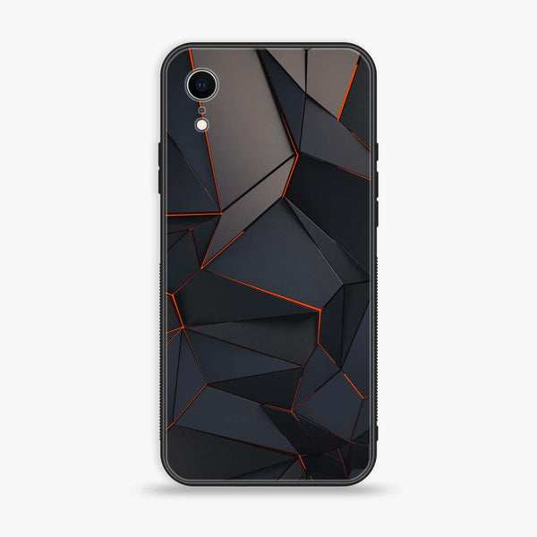 iPhone XR - 3D Designs 2 - Premium Printed Glass soft Bumper shock Proof Case CS-21282