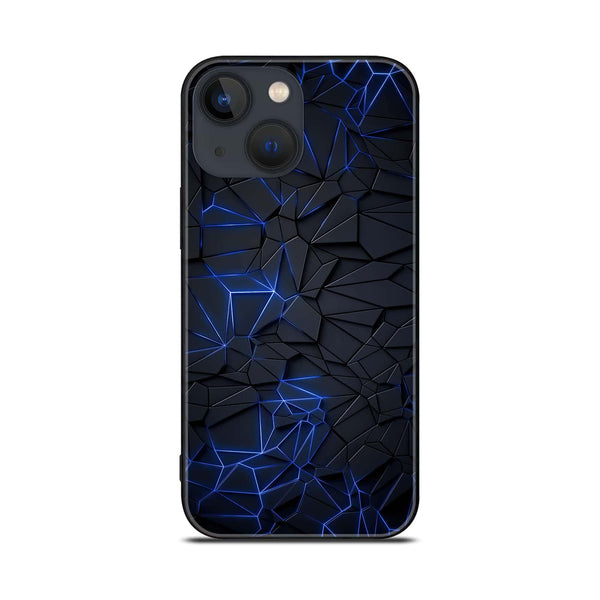 iPhone 14  - 3D Designs  - Premium Printed Glass soft Bumper shock Proof Case