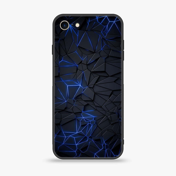 iPhone SE 2020- 3D Designs Series - Premium Printed Glass soft Bumper shock Proof Case