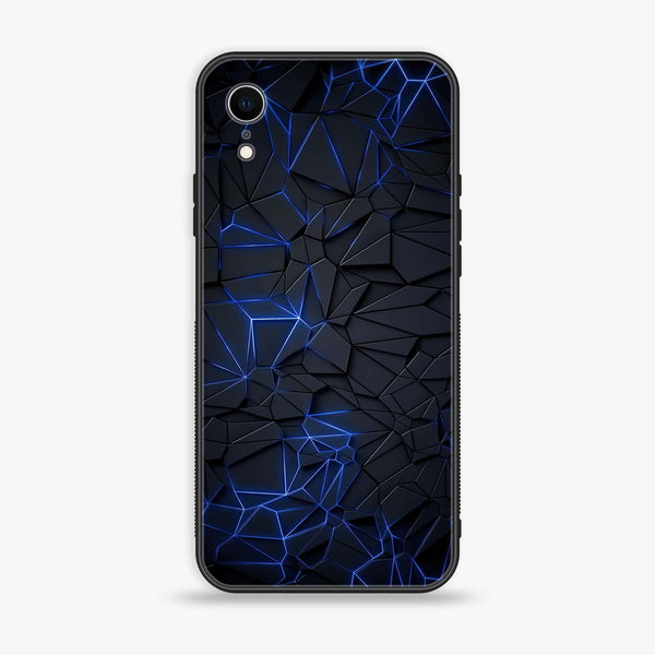 iPhone XR - 3D Design 1 - Premium Metal Printed soft Bumper shock Proof Case CS-34862 CS-35172 CS-38589