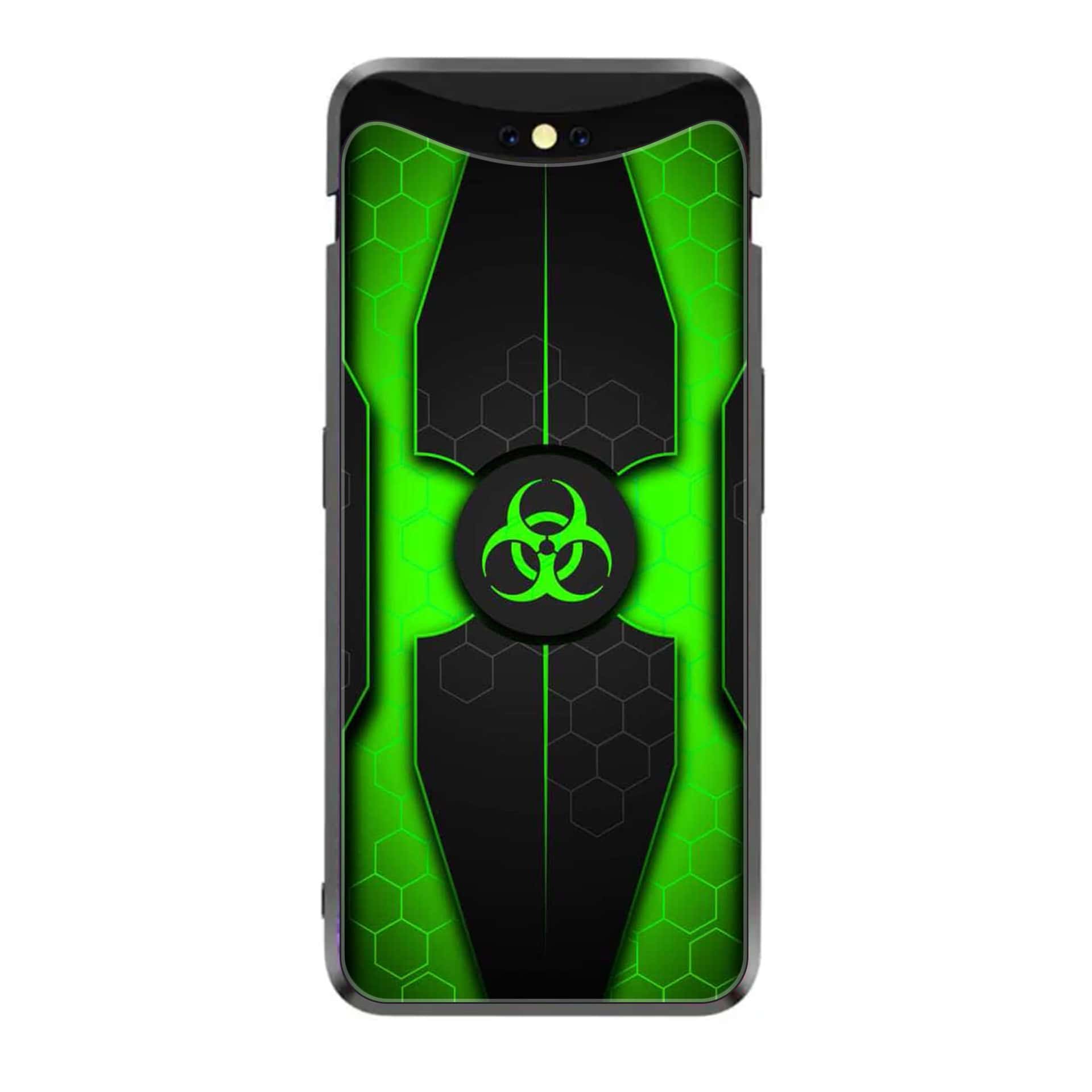 Oppo Find X - Biohazard Sign Series - Premium Printed Glass soft Bumper shock Proof Case