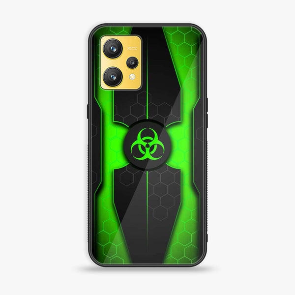 Realme 9/Realme 9 Pro Plus - Biohazard Sign Design 3 - Premium Printed Glass soft Bumper shock Proof Case CS-34565