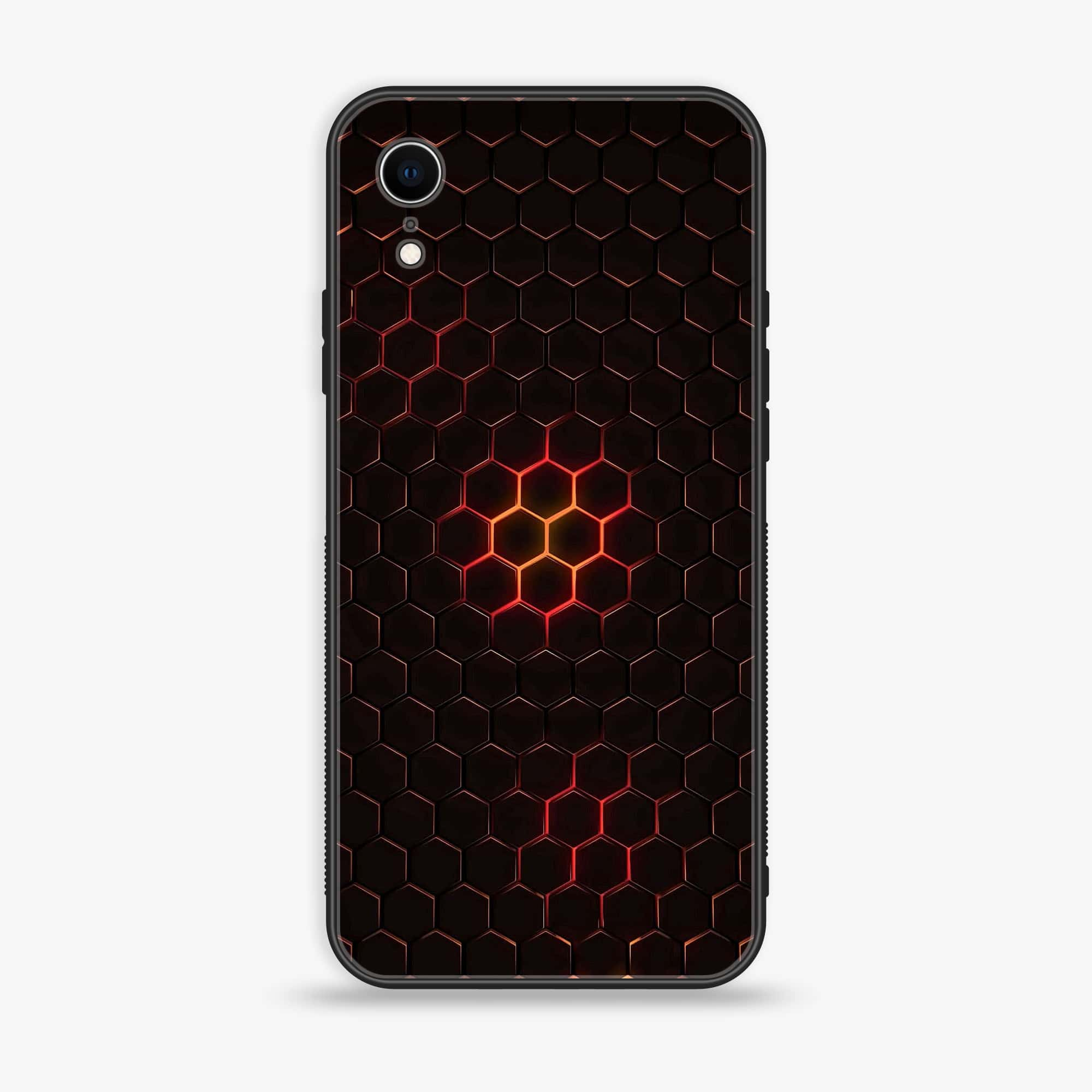 iPhone XR - 3D Designs - Premium Printed Glass soft Bumper shock Proof Case