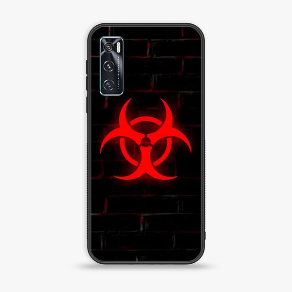 Vivo V20 SE Biohazard Sign Series V 2.0 Design 6  Premium Metal Printed soft Bumper shock Proof Case CS-31478