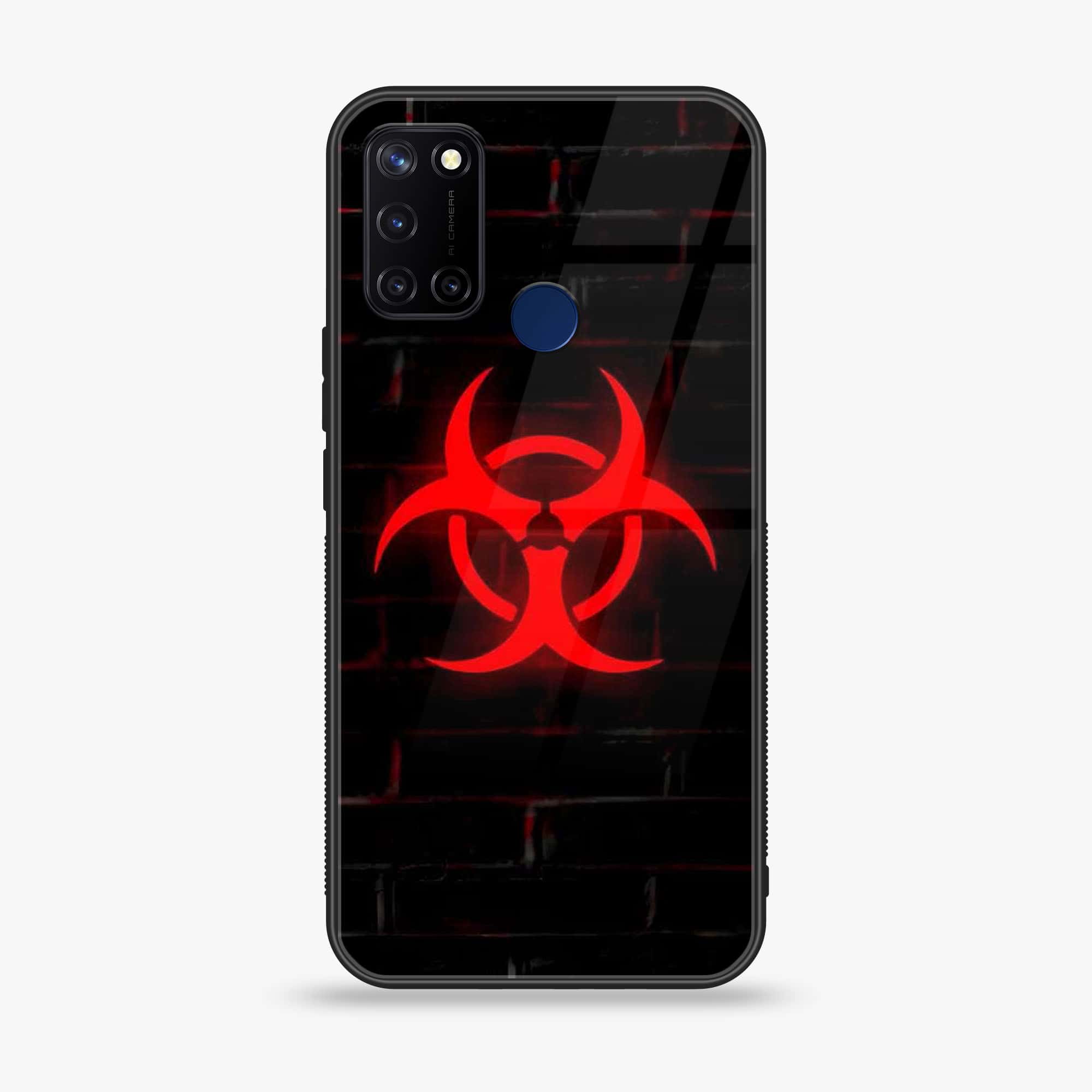 Realme C17 - Biohazard Sign Series - Premium Printed Glass soft Bumper shock Proof Case