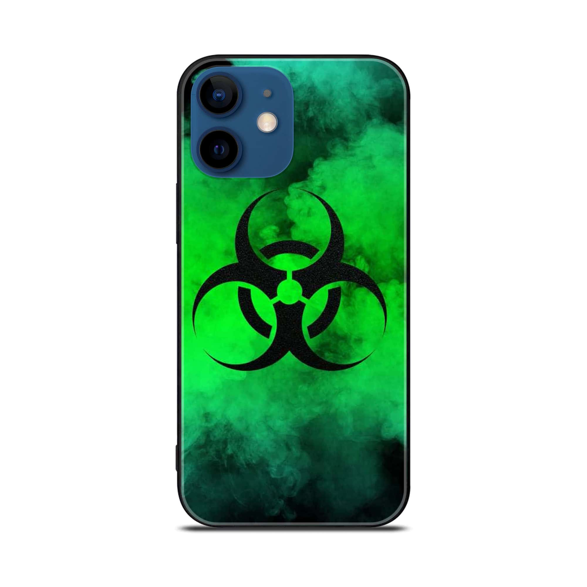 iPhone 11  Biohazard Sign  Premium Printed Glass soft Bumper shock Proof Case