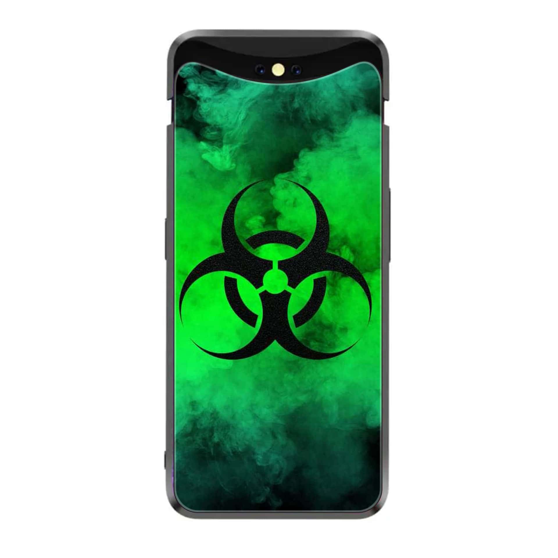 Oppo Find X - Biohazard Sign Series - Premium Printed Glass soft Bumper shock Proof Case