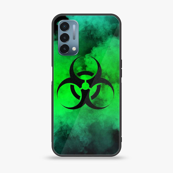 OnePlus Nord N200 5G - Biohazard Sign Design 7 - Premium Metal Printed soft Bumper Shock Proof Case CS-10502