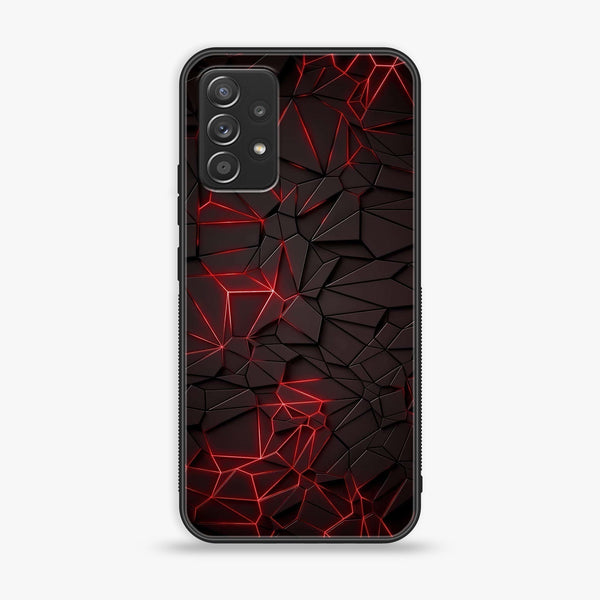 Samsung Galaxy A13 - 3d Design 7  - Premium Printed Glass soft Bumper shock Proof Case