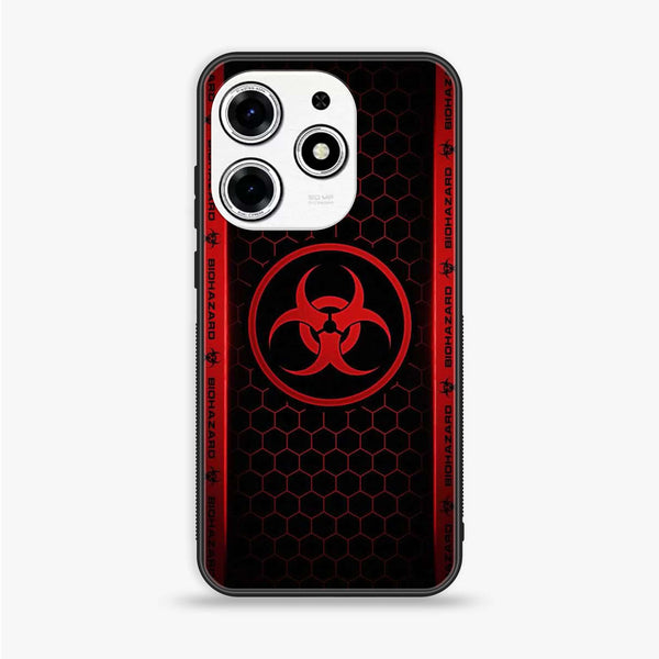 Tecno Spark 10 Pro - Biohazard Sign Design 5 - Premium Printed Glass soft Bumper shock Proof Case CS-15324 CS-24078