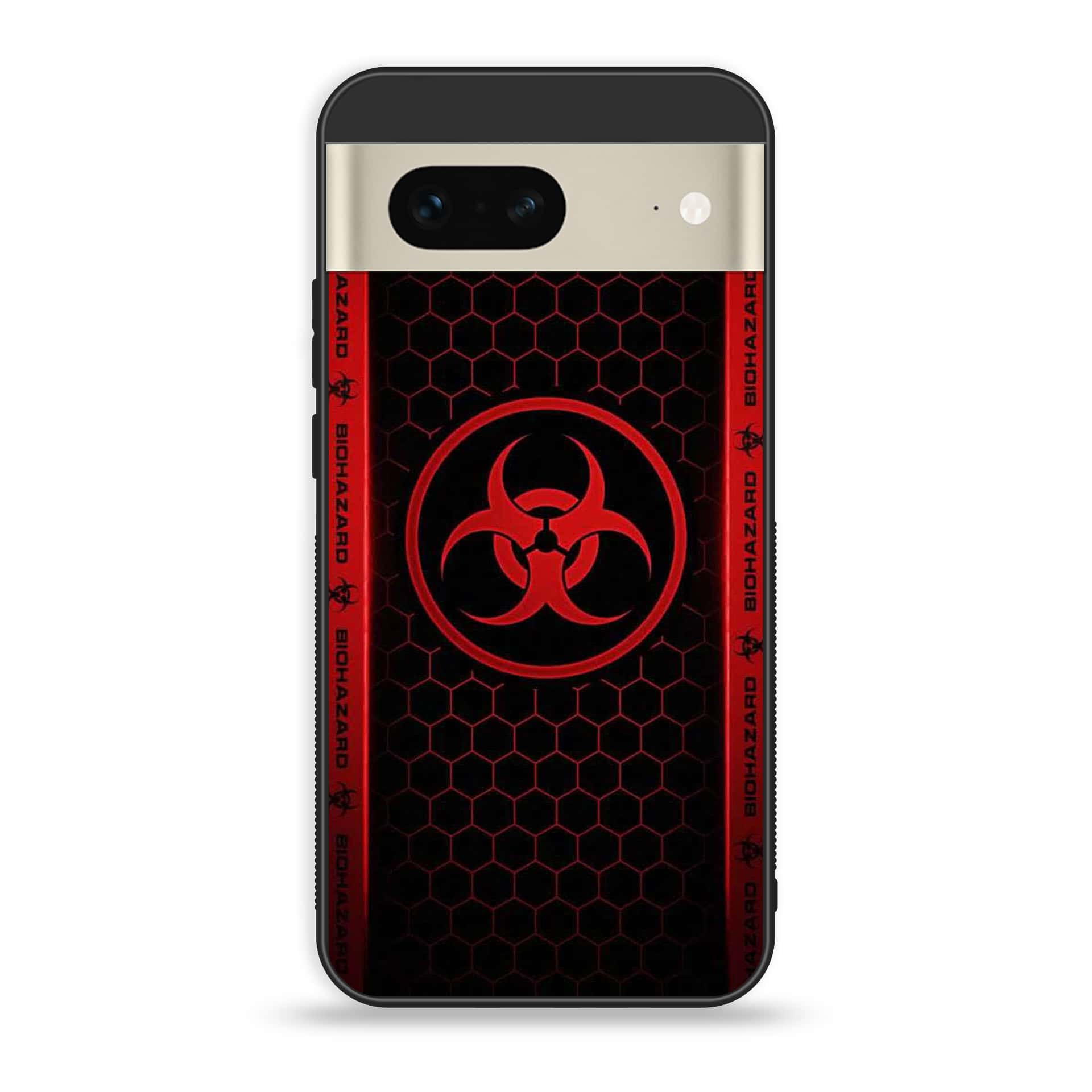 Google Pixel 7a  - Biohazard Sign Series - Premium Printed soft Bumper Shock Proof Case