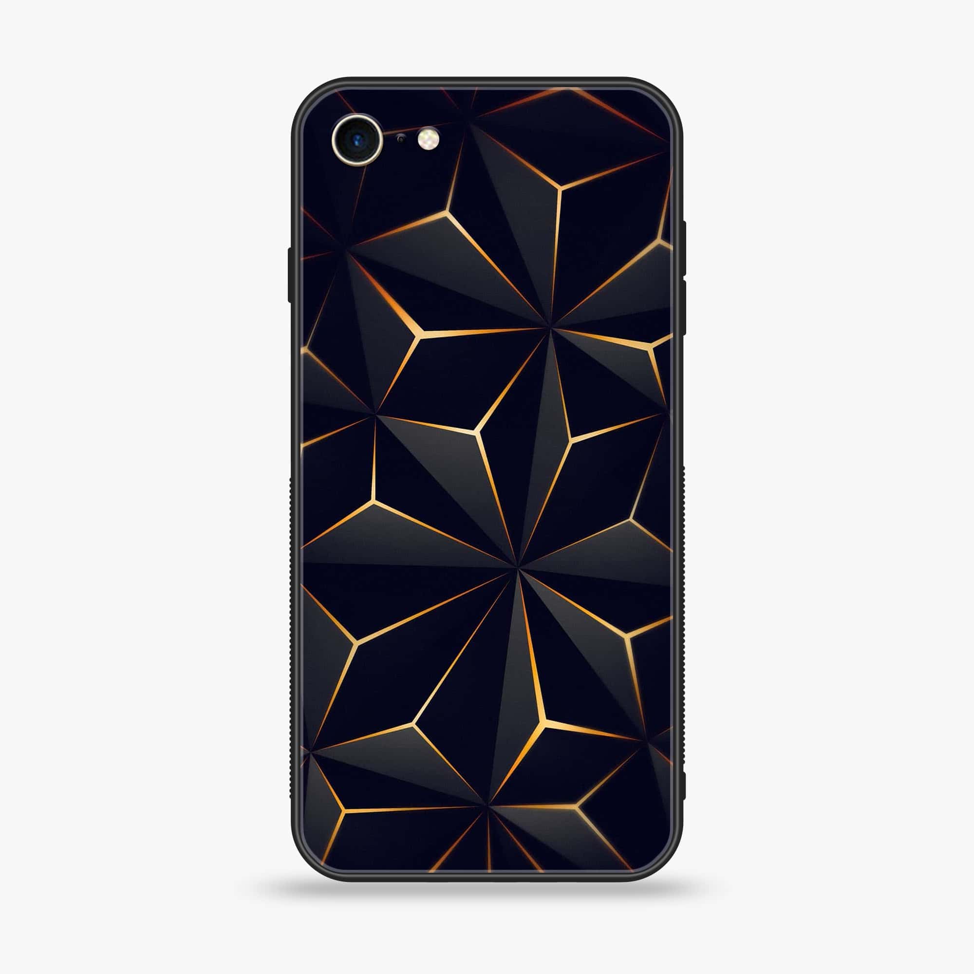 iPhone 6Plus  - 3D Designs Series - Premium Printed Glass soft Bumper shock Proof Case