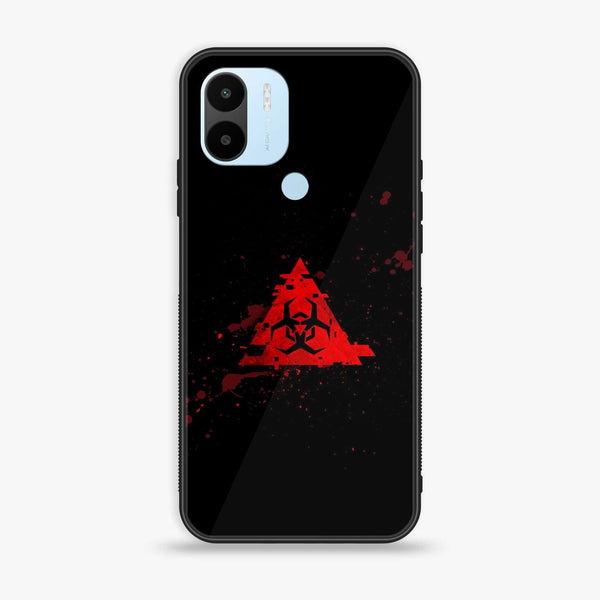 Xiaomi Redmi A2 Plus - Biohazard Sign Series Design 4  - Premium Printed Glass soft Bumper shock Proof Case CS-20492