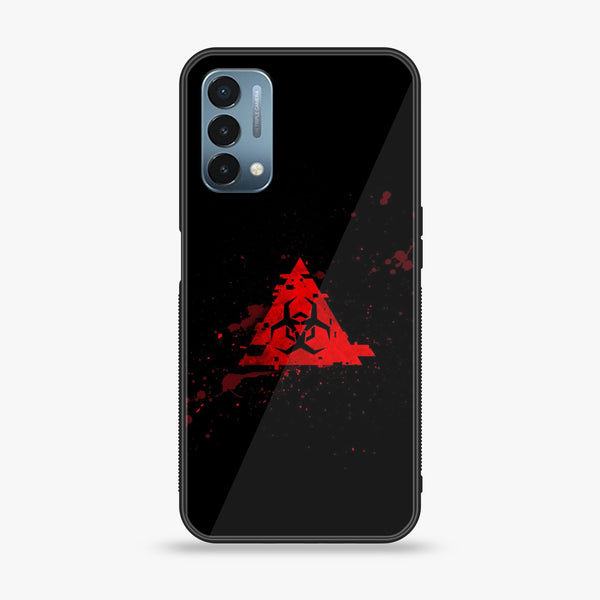 OnePlus Nord N200 5G - Biohazard Sign Design 4- Premium Metal Printed soft Bumper Shock Proof Case CS-12372