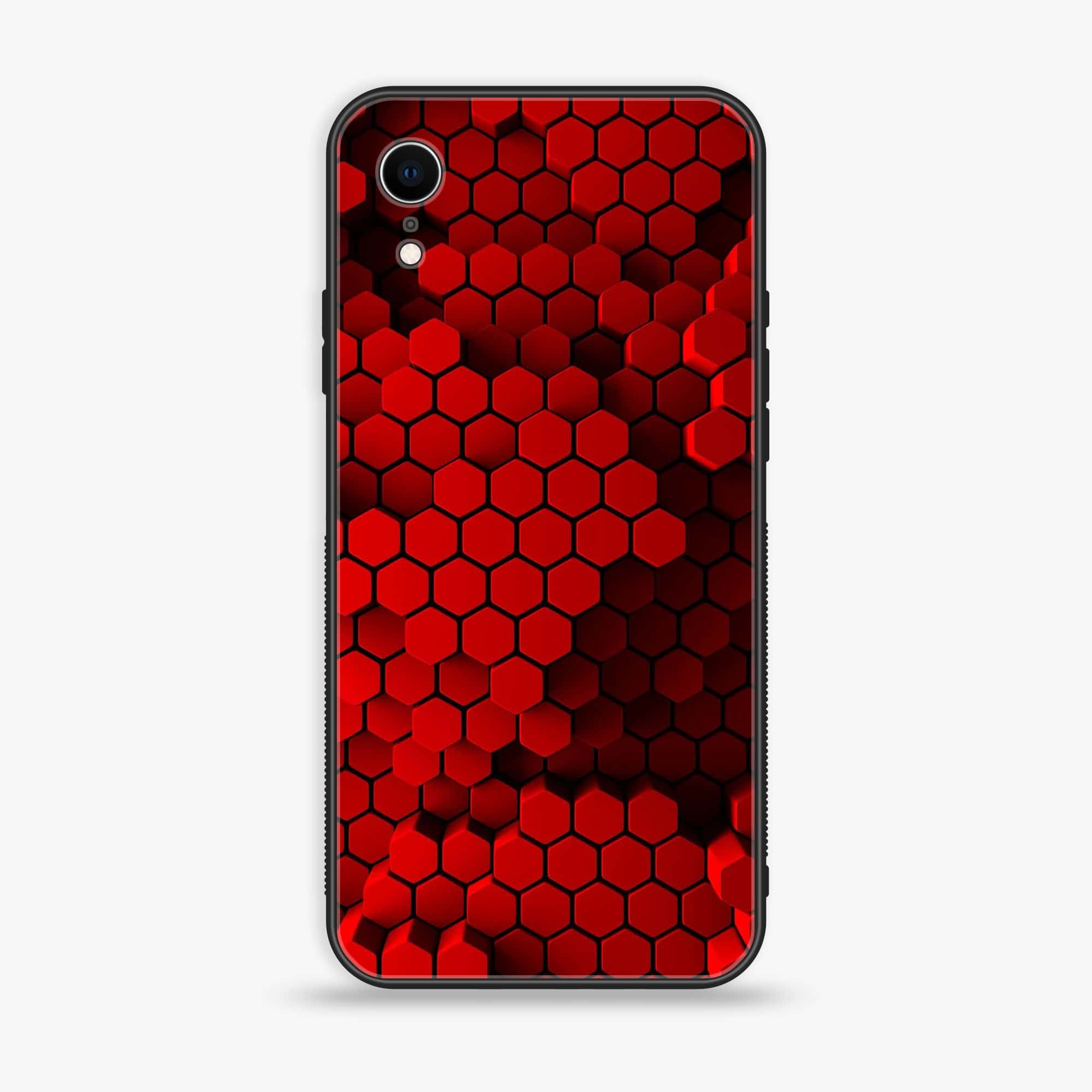 iPhone XR - 3D Designs - Premium Printed Glass soft Bumper shock Proof Case