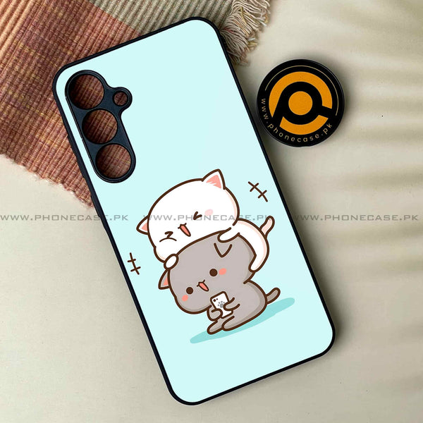 Cute BuBu DuDu - Premium Printed Metal soft Bumper shock Proof Case All Models