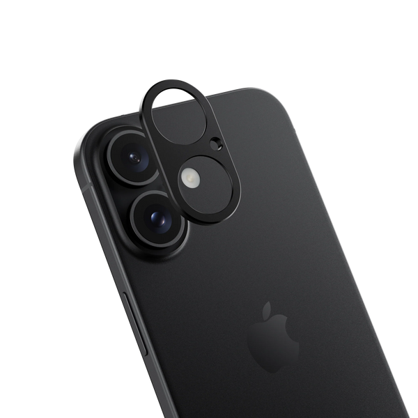 IPhone 17 - HD Clear 9H Black Bordered Camera Lens Glass Protector