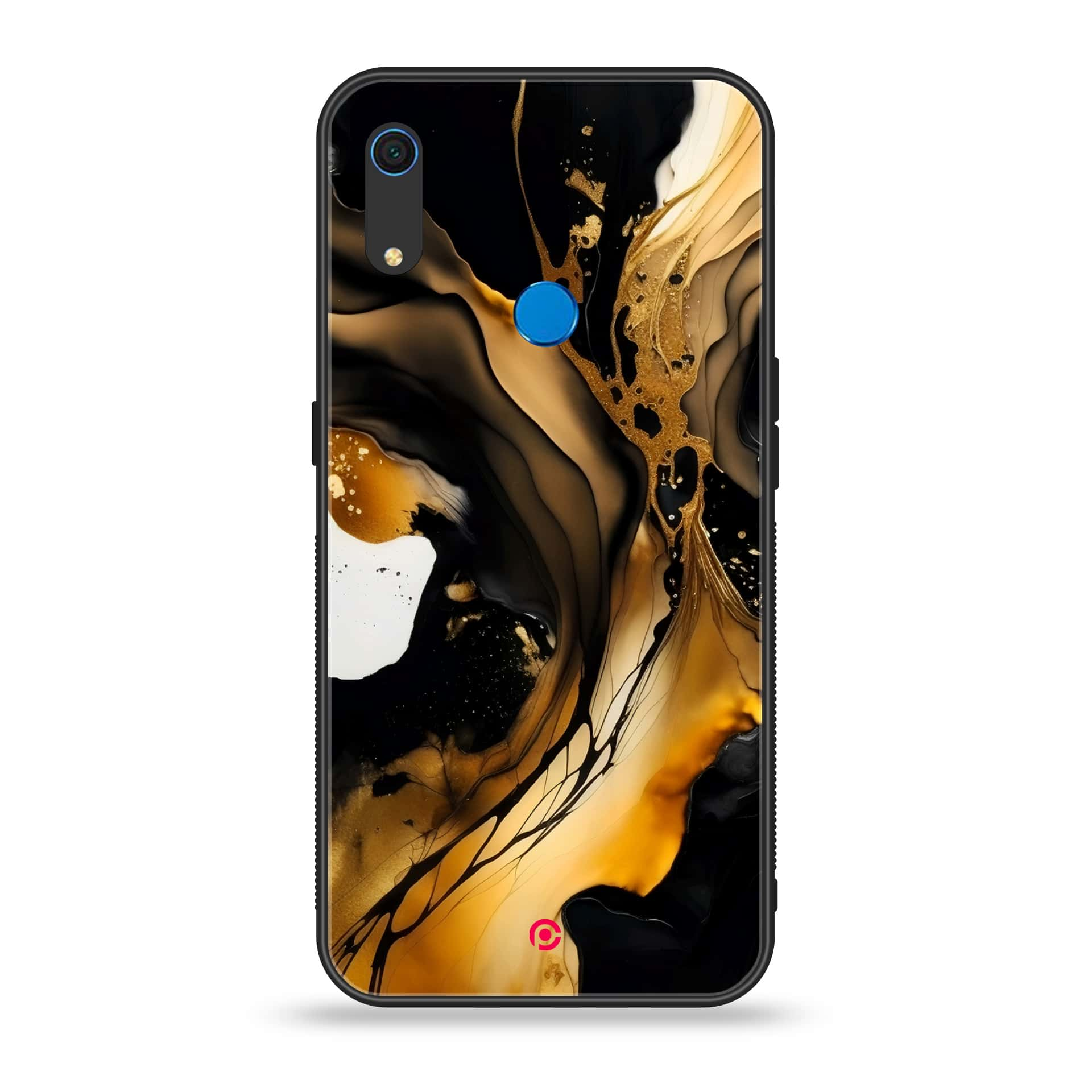 Huawei Y6s - Liquid Marble 2.0 Series - Premium Printed Metal soft Bumper shock Proof Case