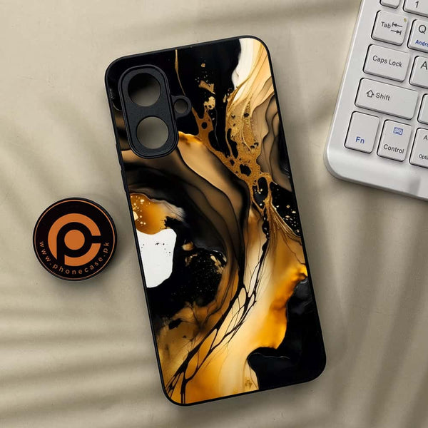 Infinix Smart 10 - Liquid Marble 2.0 Design 4 - Premium Metal Printed soft Bumper Shock Proof Case  CS-41499