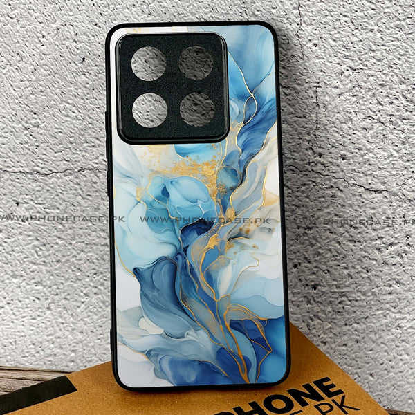 Xiaomi 14T - Liquid Marble 2.0 Series - Premium Printed Glass soft Bumper shock Proof Case