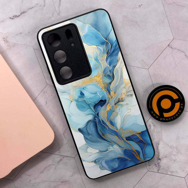 Realme C75x 4G - Liquid Marble 2.0 Series - Premium Metal Printed soft Bumper shock Proof Case