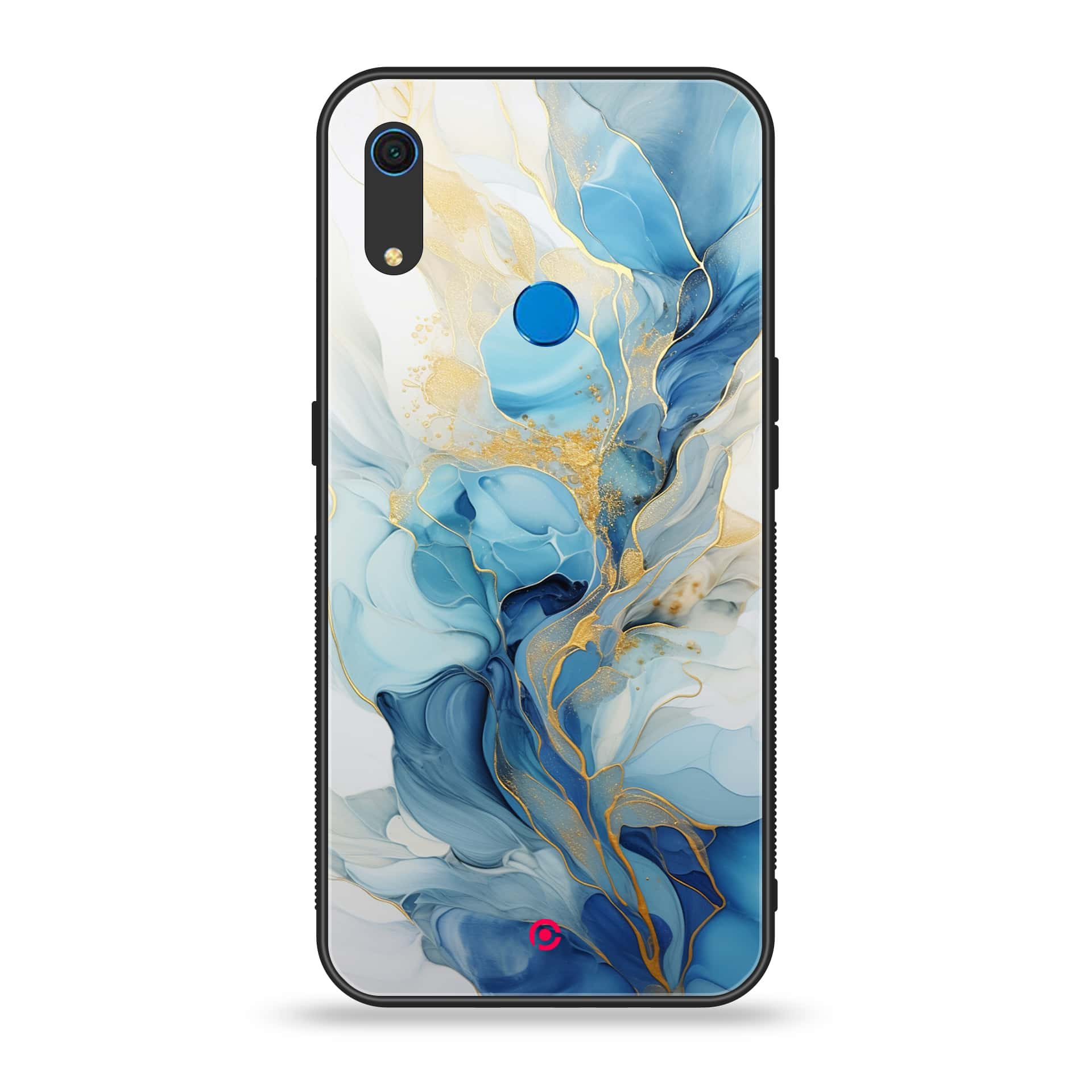 Huawei Y6s - Liquid Marble 2.0 Series - Premium Printed Metal soft Bumper shock Proof Case