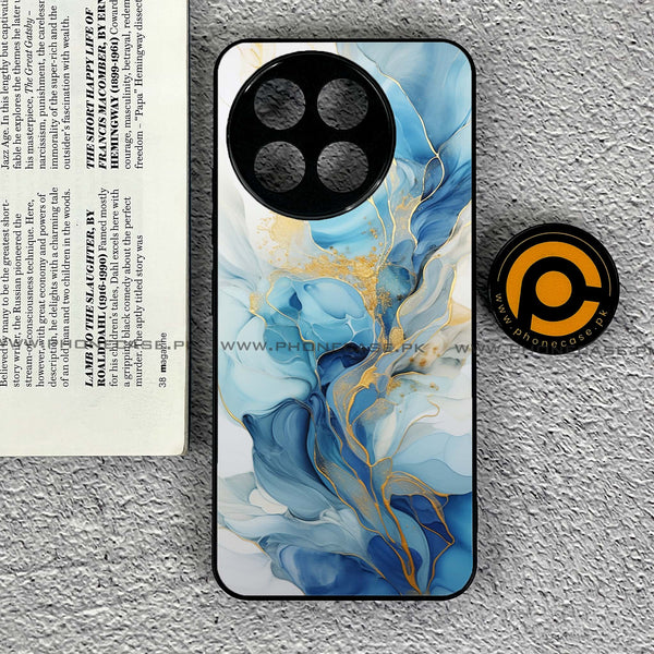 OnePlus Ace 5 - Liquid Marble 2.0 Series - Premium Metal Printed soft Bumper shock Proof Case