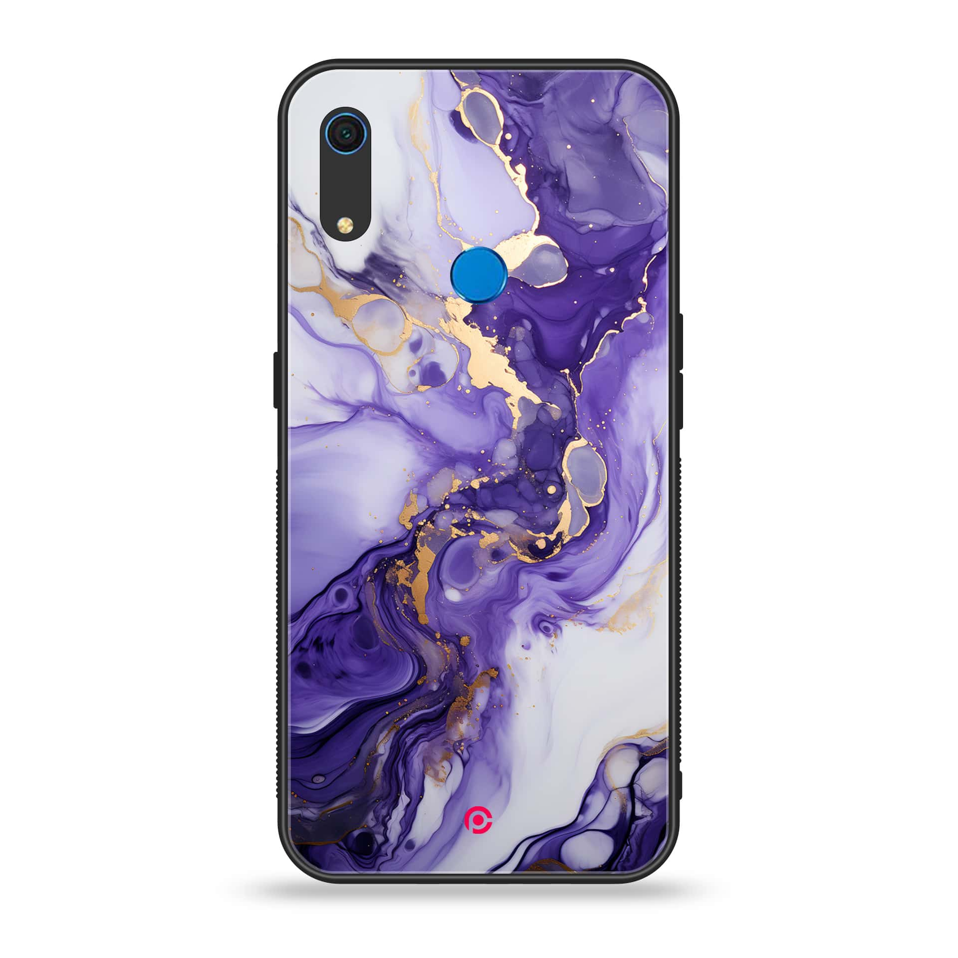 Huawei Y6s - Liquid Marble 2.0 Series - Premium Printed Metal soft Bumper shock Proof Case