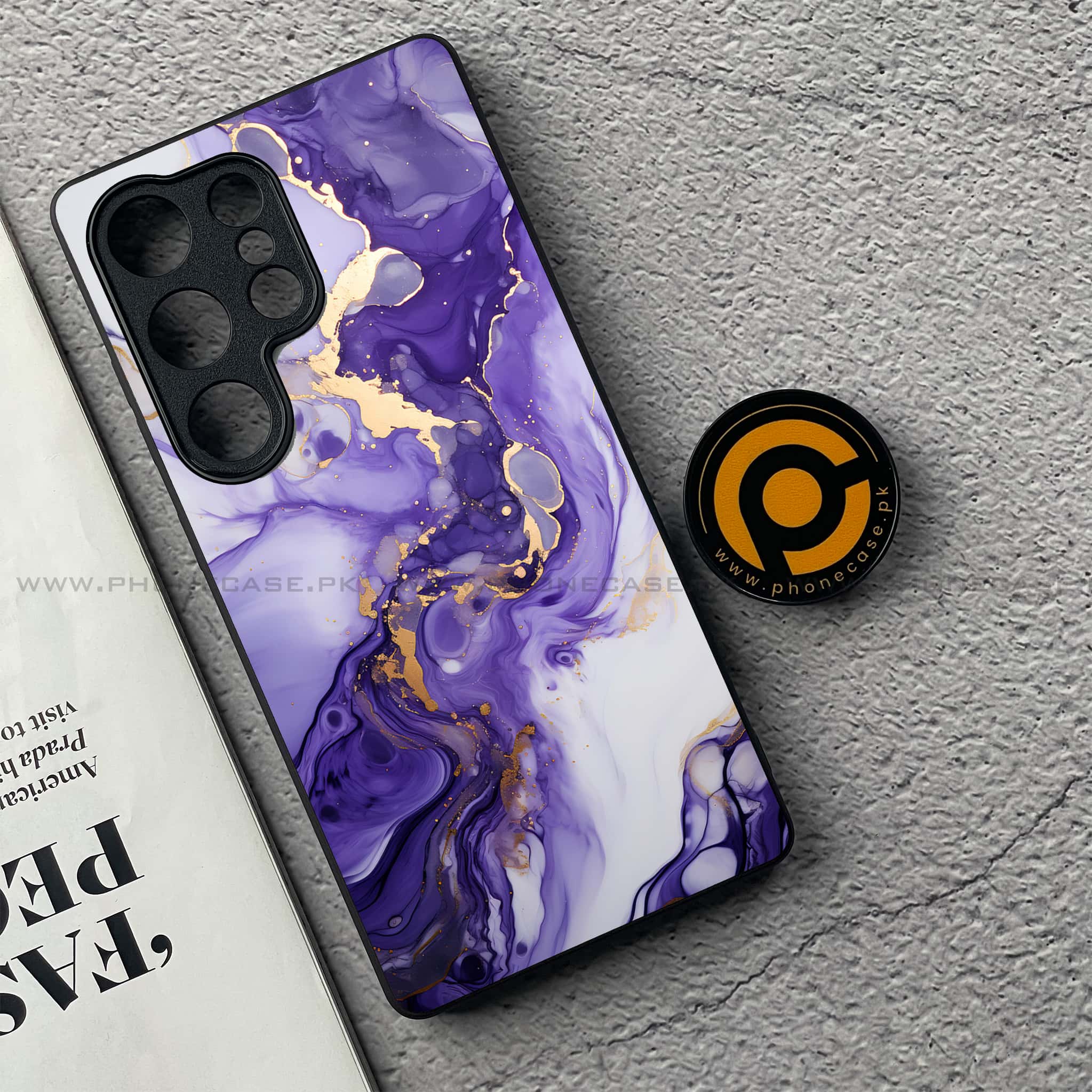 OnePlus 13 - Liquid Marble 2.0 Series - Premium Metal Printed soft Bumper shock Proof Case