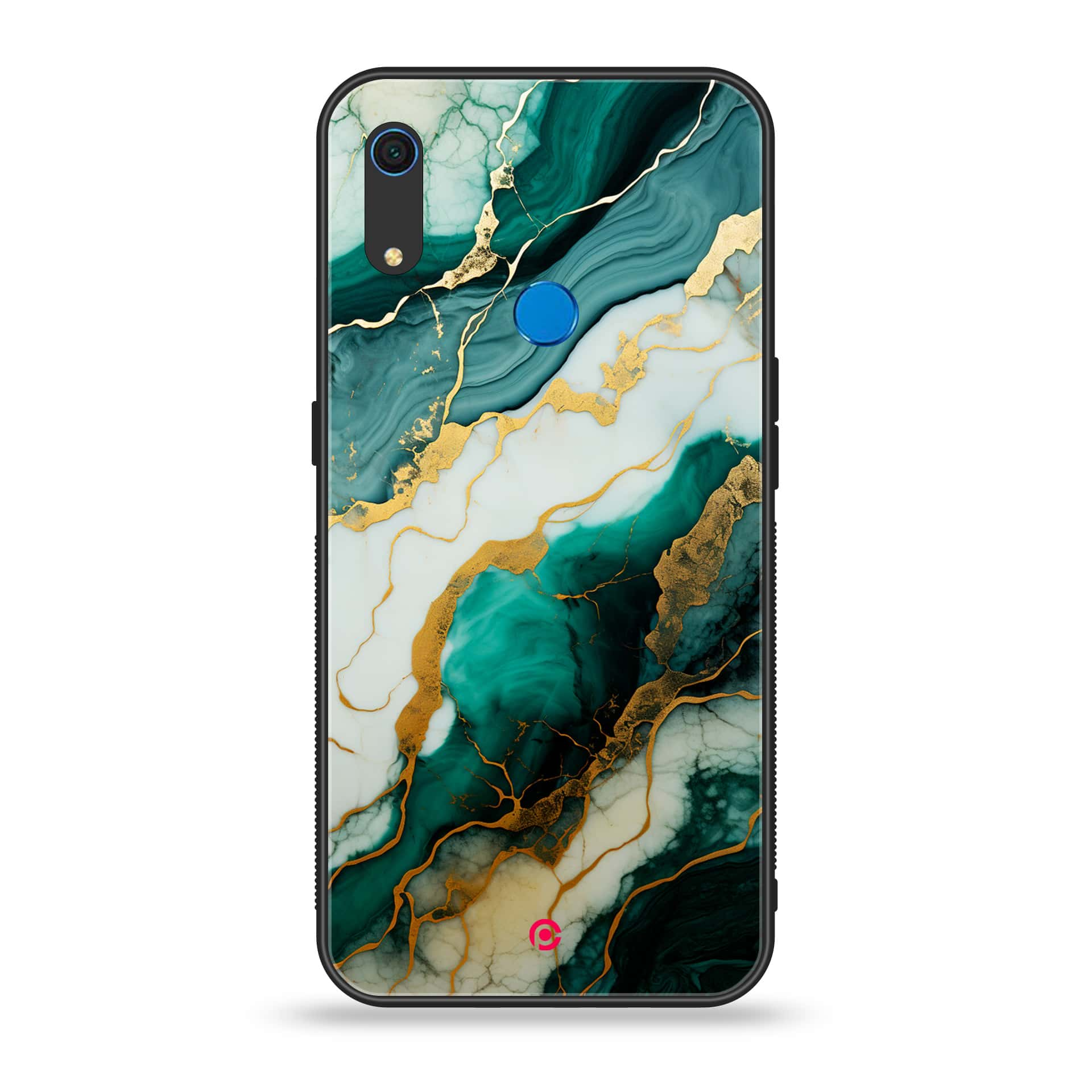 Huawei Y6s - Liquid Marble 2.0 Series - Premium Printed Metal soft Bumper shock Proof Case