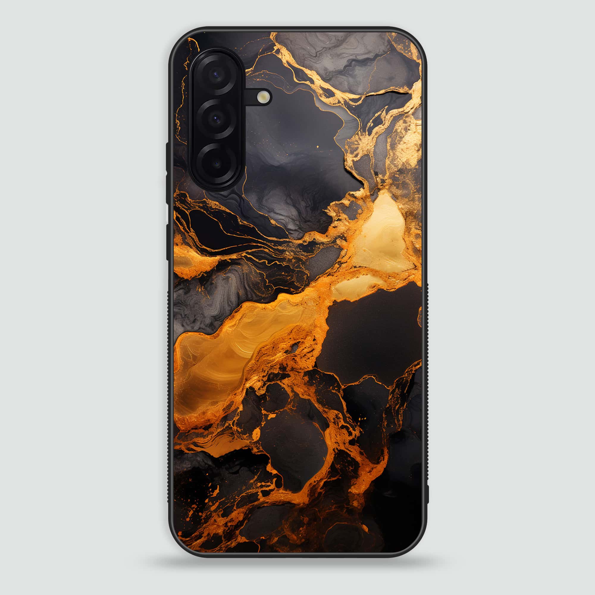 Samsung Galaxy A26 - Liquid Marble 2.0 Series - Premium Printed Glass soft Bumper shock Proof Case