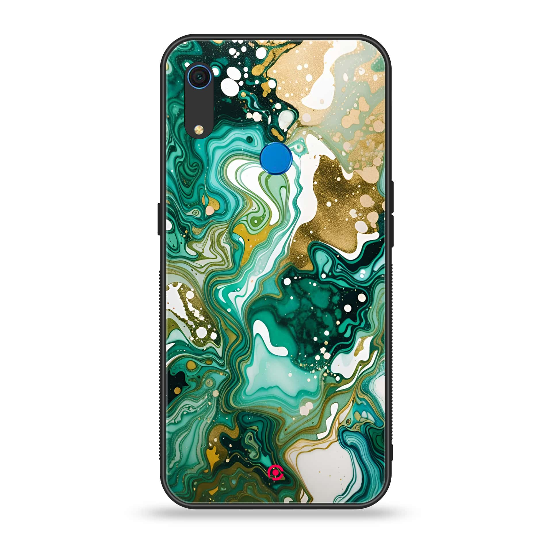 Huawei Y6s - Liquid Marble 2.0 Series - Premium Printed Metal soft Bumper shock Proof Case