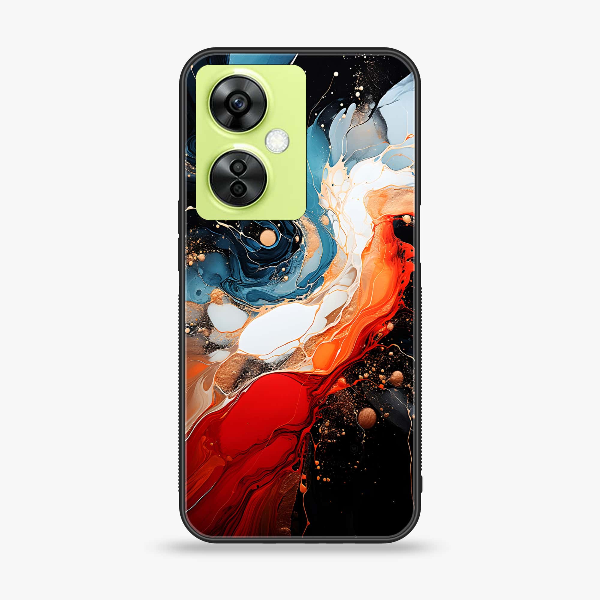 OnePlus Nord CE 3 Lite - Liquid Marble 2.0 Series - Premium Printed soft Bumper shock Proof Case