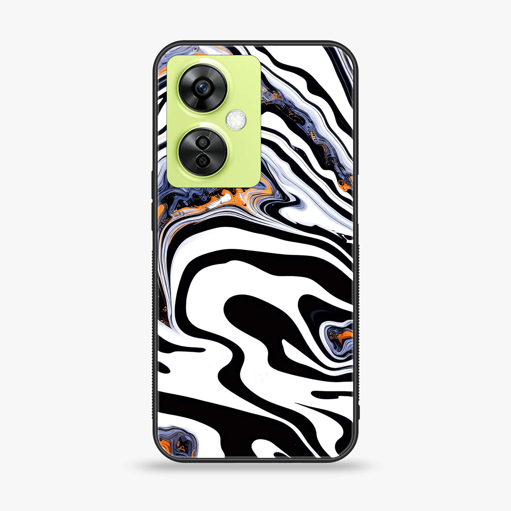 OnePlus Nord CE 3 Lite - Liquid Marble Series - Premium Printed soft Bumper shock Proof Case