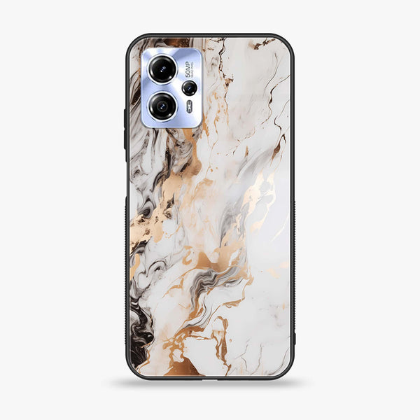 Motorola Moto G23 - Liquid Marble Series - Premium Printed Glass soft Bumper shock Proof Case