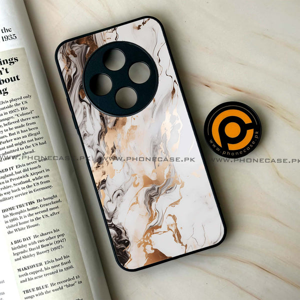 Oppo F27 Pro - Liquid Marble Series - Premium Metal Printed soft Bumper Shock Proof Case