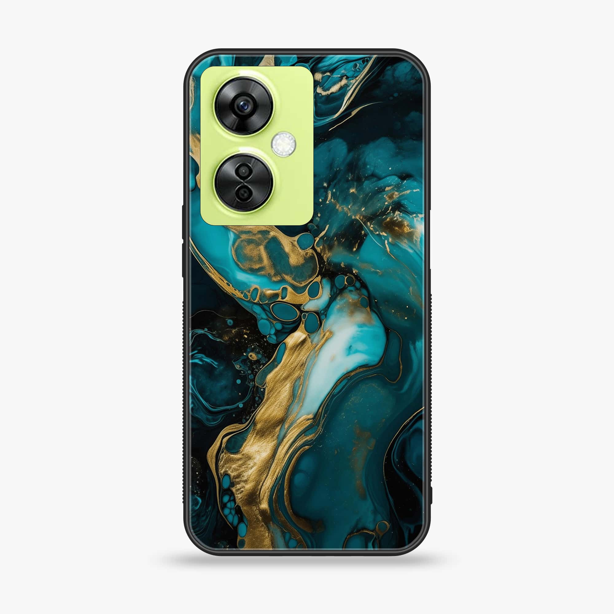 OnePlus Nord CE 3 Lite - Liquid Marble Series - Premium Printed soft Bumper shock Proof Case