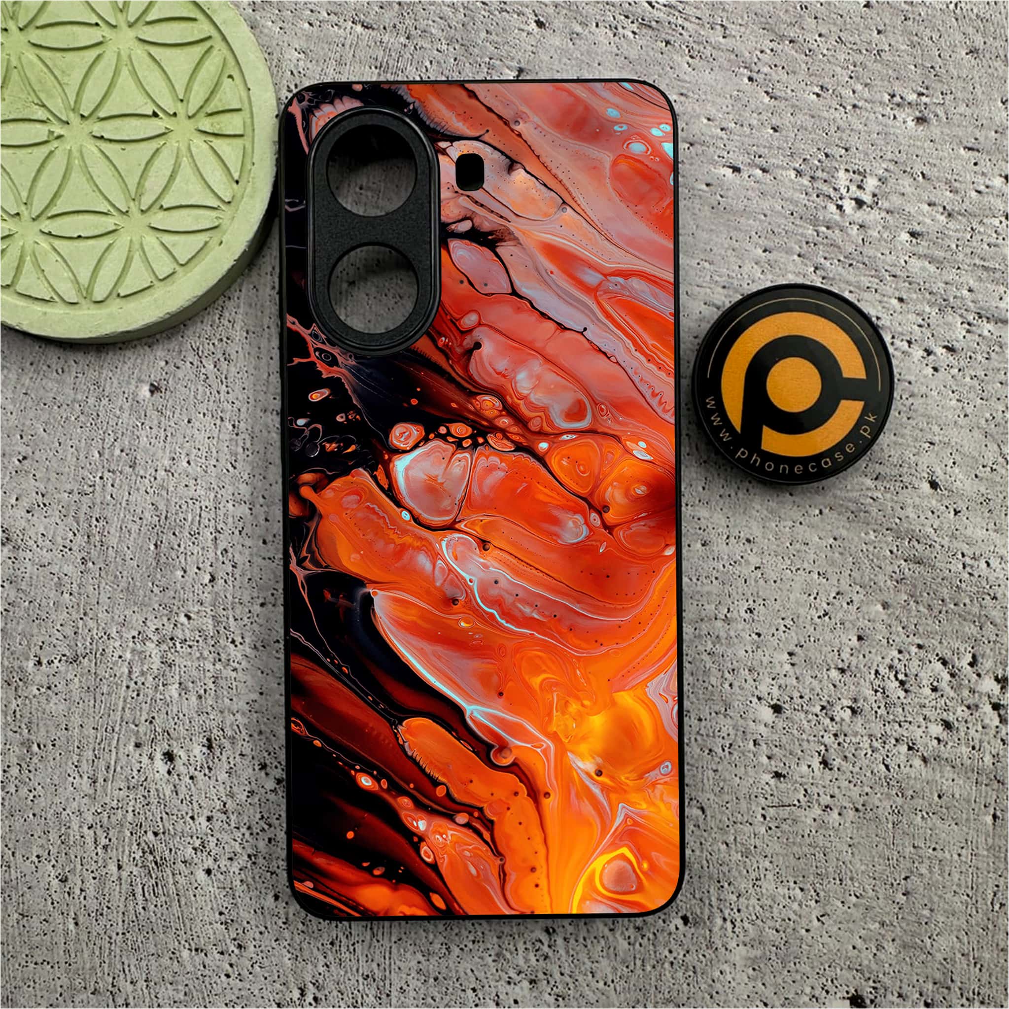 Xiaomi Redmi Turbo 4 - Liquid Marble Series - Premium Metal Printed soft Bumper shock Proof Case
