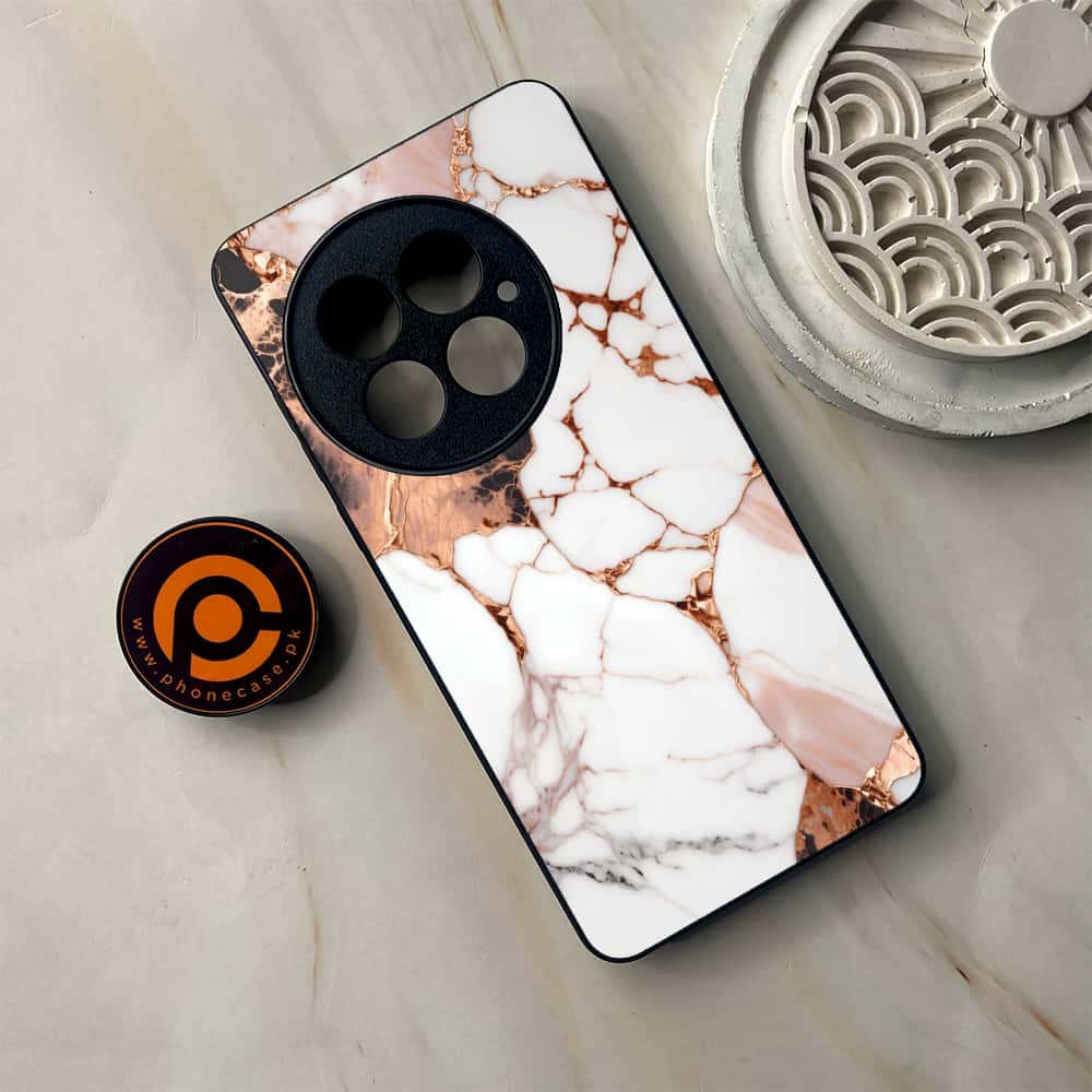 OnePlus 13 - Liquid Marble Series - Premium Metal Printed soft Bumper shock Proof Case