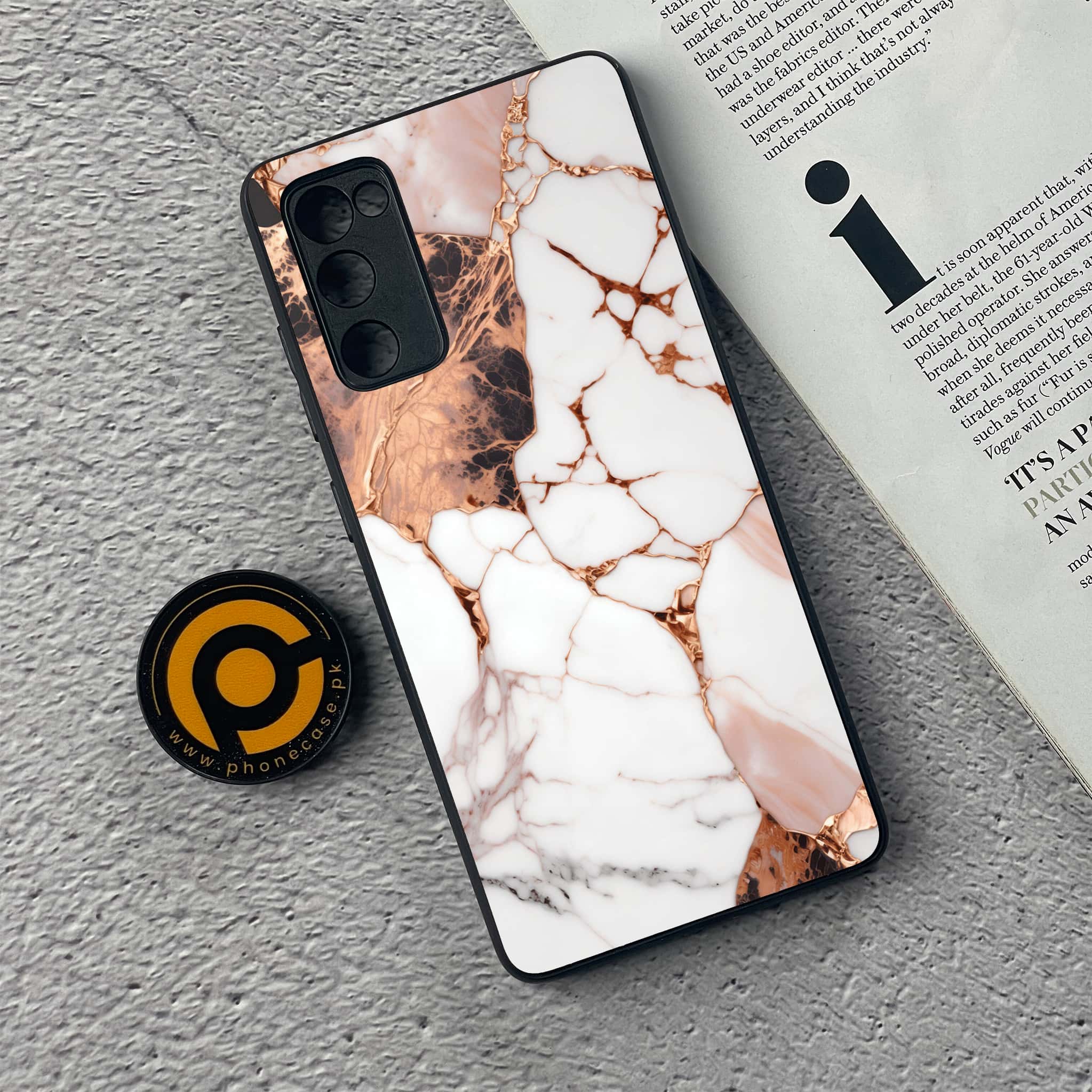 Samsung Galaxy S20 FE Liquid Marble Series Premium Printed Glass soft Bumper shock Proof Case