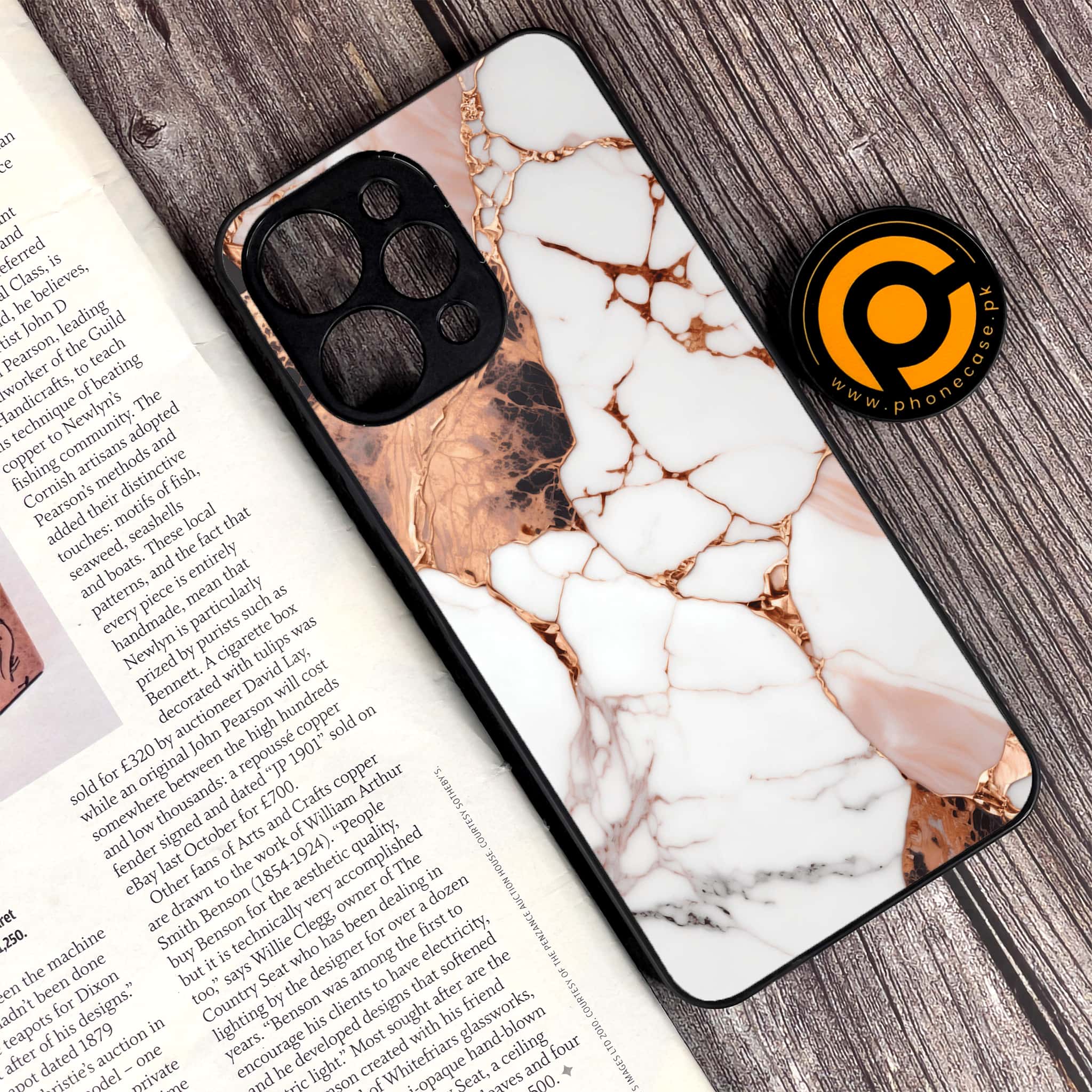 Xiaomi Redmi 12 - Liquid Marble Series - Premium Printed Glass soft Bumper shock Proof Case