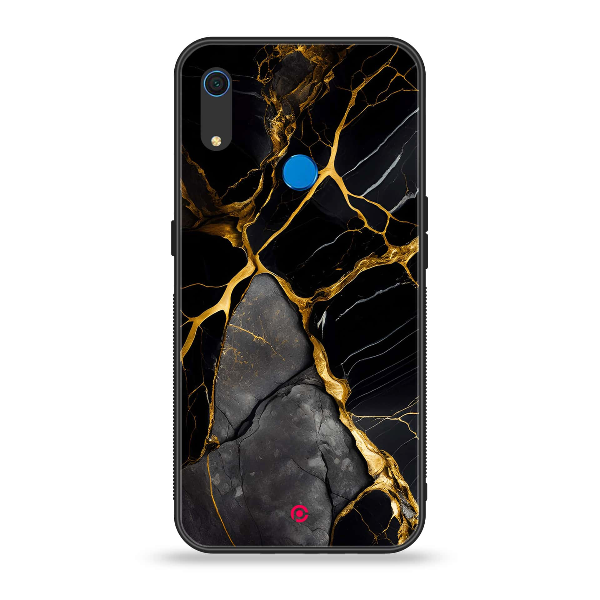 Huawei Y6s - Liquid Marble Series - Premium Printed Metal soft Bumper shock Proof Case