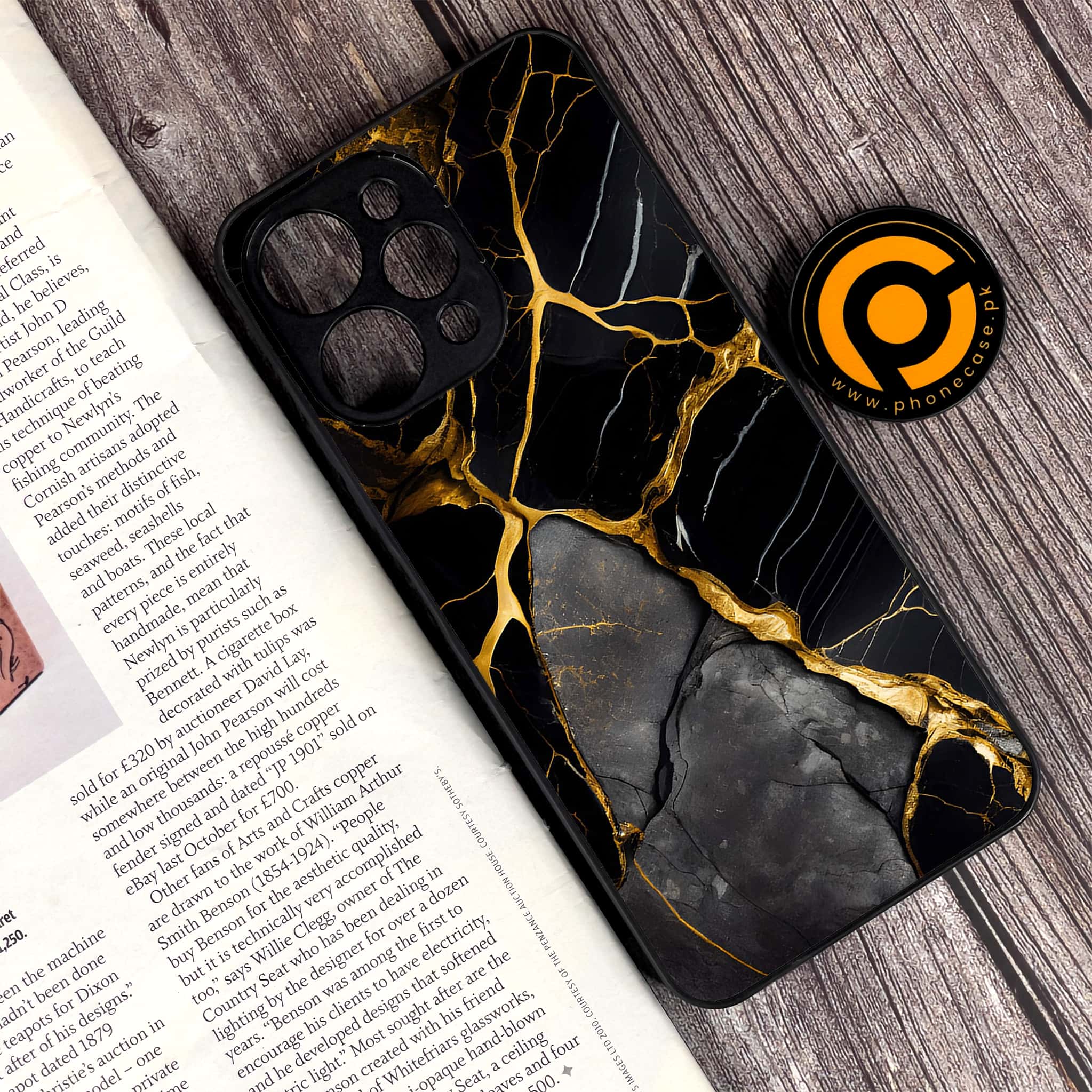 Xiaomi Redmi 12 - Liquid Marble Series - Premium Printed Glass soft Bumper shock Proof Case