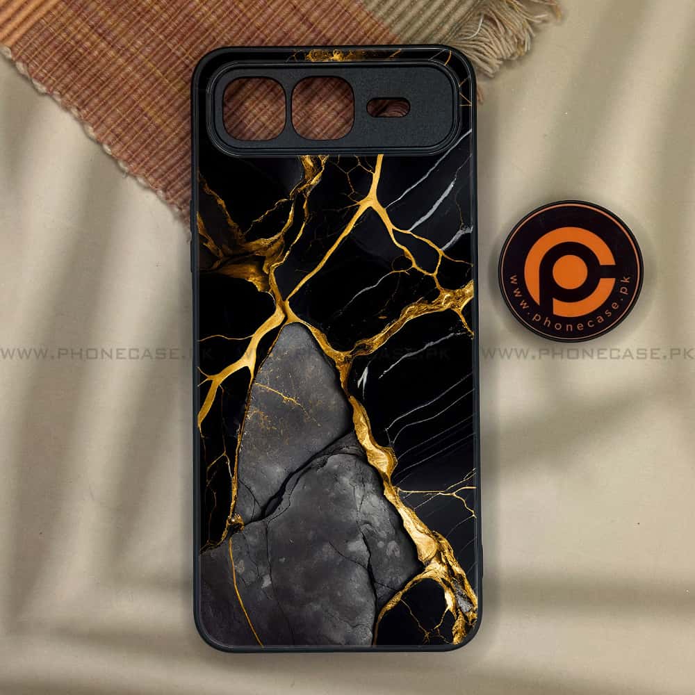 Infinix Smart 10 Plus - Liquid Marble Series - Premium Metal Printed soft Bumper shock Proof Case