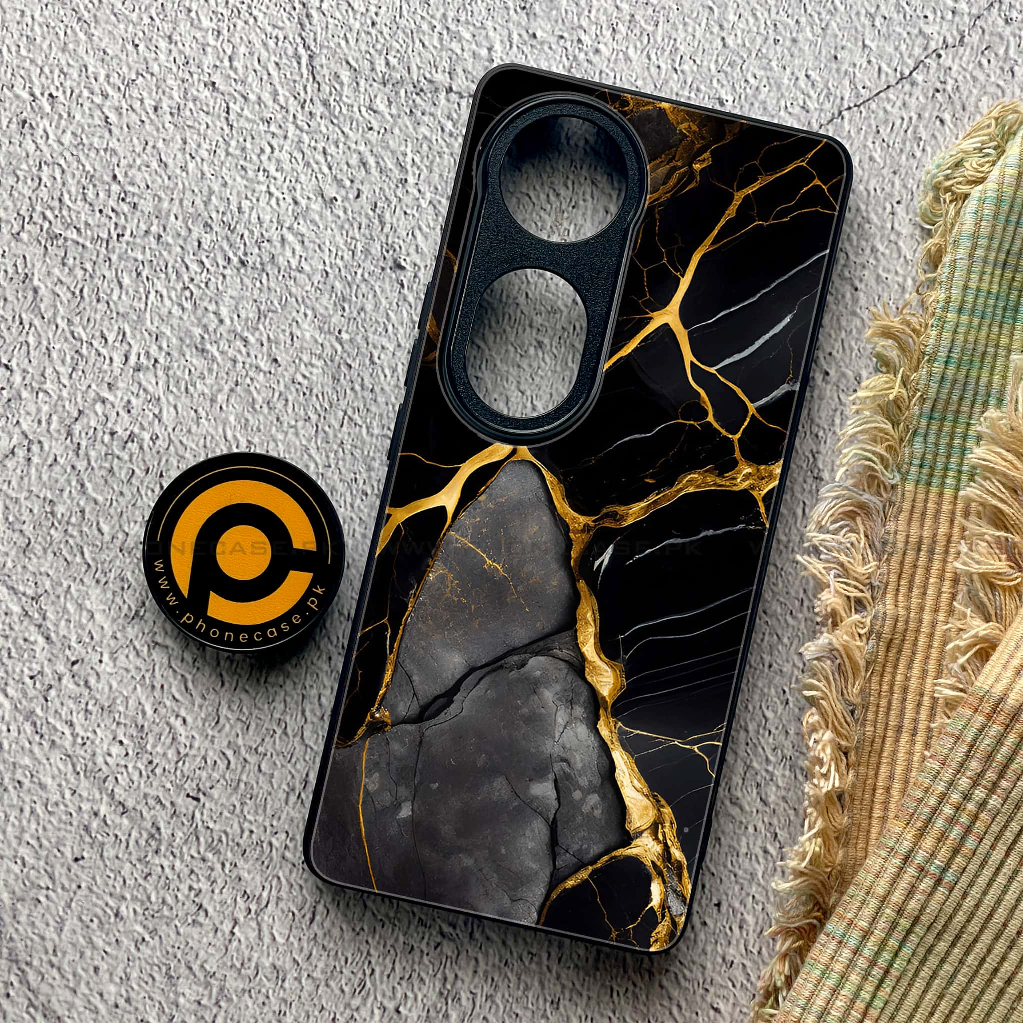 Vivo V40 Pro - Liquid Marble Series - Premium Metal Printed soft Bumper shock Proof Case