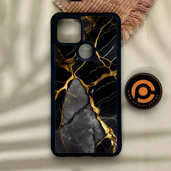 Google Pixel 4a 5G - Liquid Marble Design 6 - Premium Metal Printed Soft Bumper Shock Proof Case