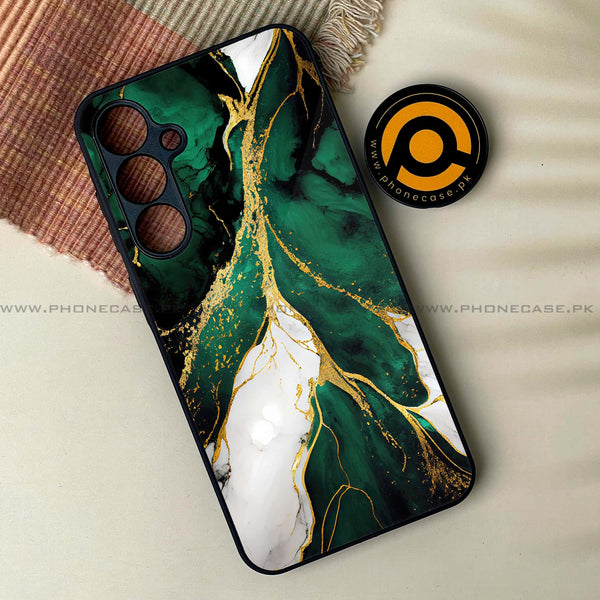 Samsung Galaxy A05s - Liquid Marble  Design 7  - Premium Metal Printed soft Bumper shock Proof Case  CS-25548  CS-31124 CS-41676