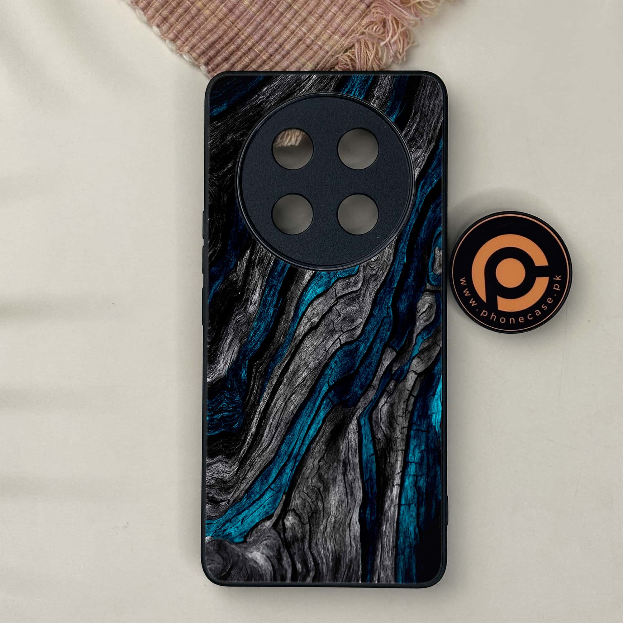 Honor X9c 5G - Liquid Marble Series - Premium Metal Printed soft Bumper shock Proof Case