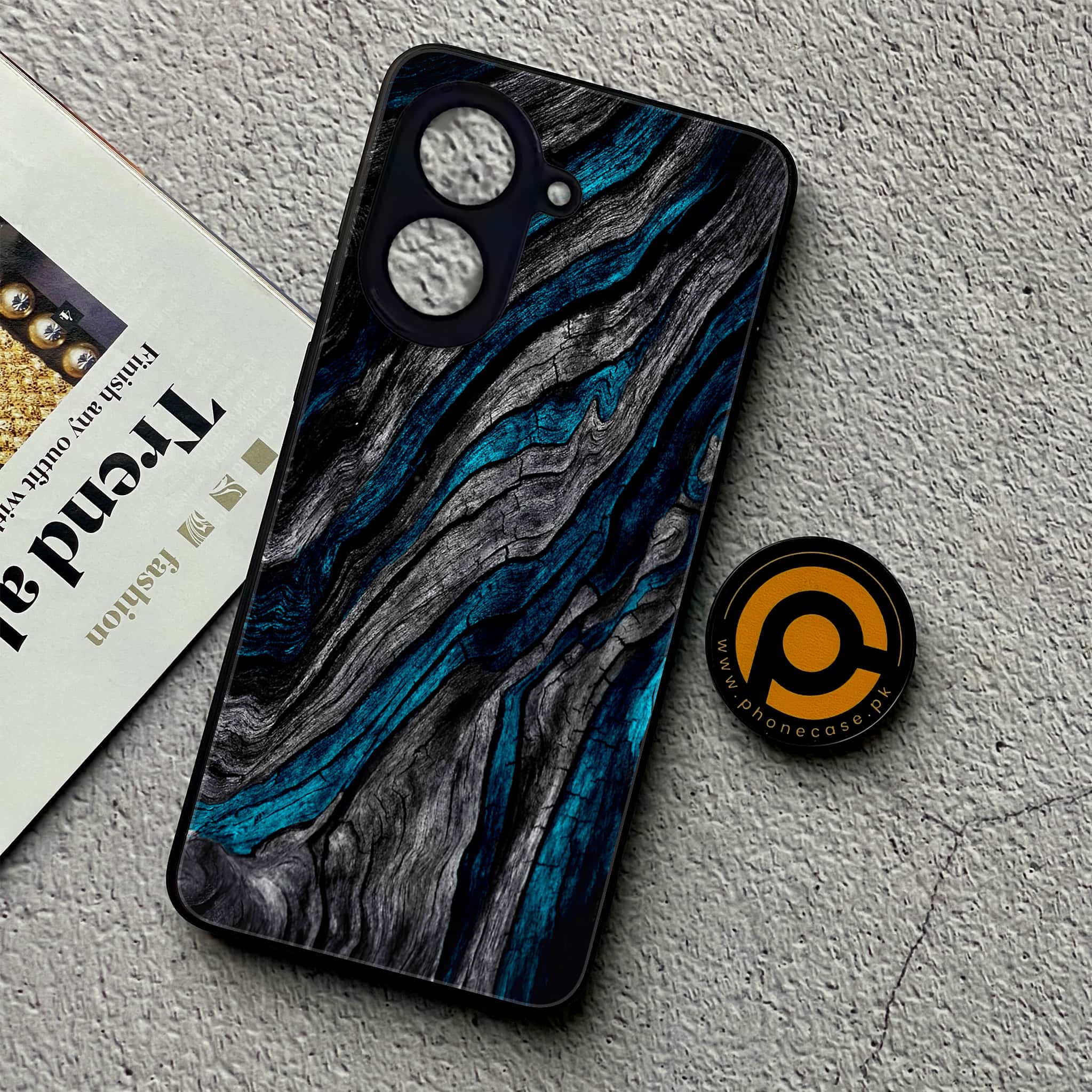 Xiaomi Redmi A5 - Liquid Marble Series - Premium Metal Printed soft Bumper shock Proof Case